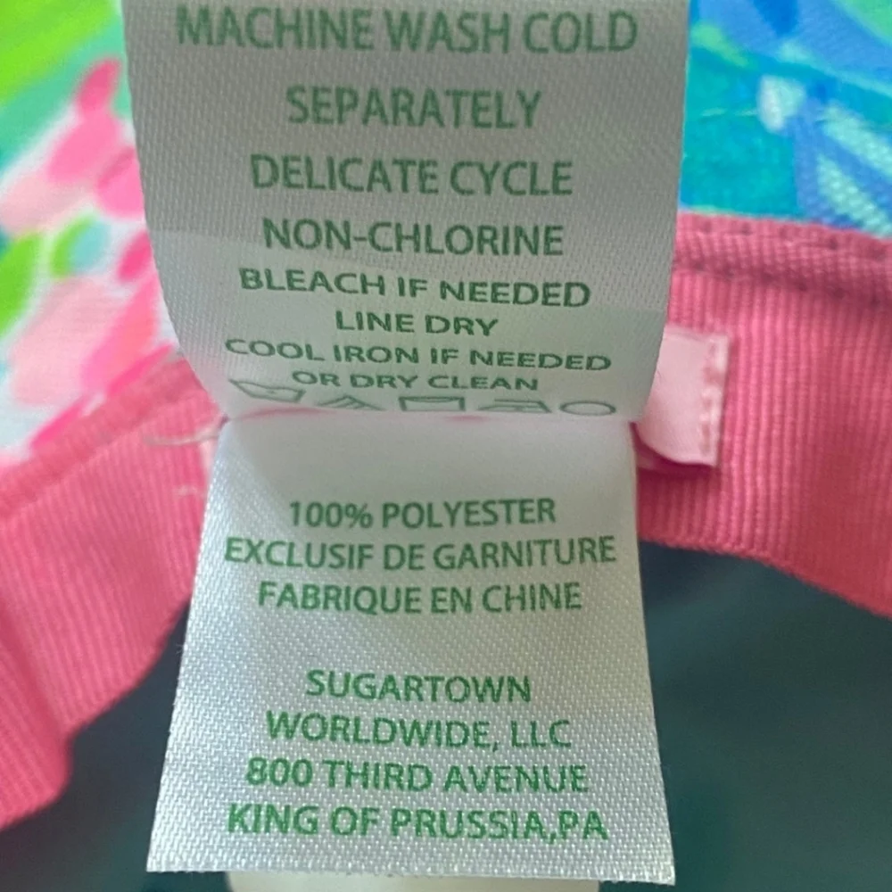 Lilly Pulitzer Sun Hat in Catch The Wave HTF - Picture 5 of 5